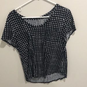 💖 Navy Polka Dot T-Shirt 💖